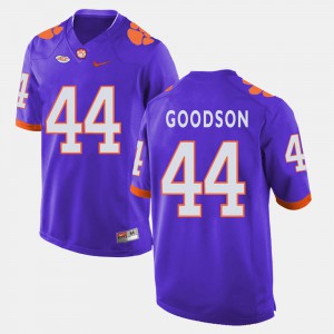 #44 B.J. Goodson Clemson Tigers College Football Men's Jersey - Purple