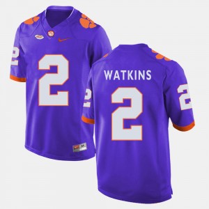 #2 Sammy Watkins Clemson Tigers For Men's College Football Jersey - Purple