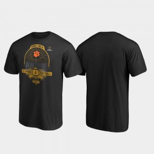 Clemson Tigers Men's French Quarter College Football Playoff 2020 National Championship Bound T-Shirt - Black
