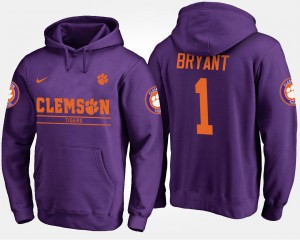 #1 Martavis Bryant Clemson Tigers For Men's Hoodie - Purple