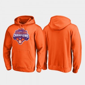 Clemson Tigers For Men College Football Playoff Gridiron 2018 National Champions Hoodie - Orange