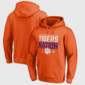 Clemson Tigers Bowl Game Men College Football Playoff 2018 Sugar Bowl Bound Delay Hoodie - Orange
