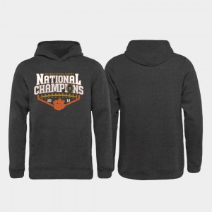 Clemson Tigers College Football Playoff Rollout 2018 National Champions Kids Hoodie - Heather Gray