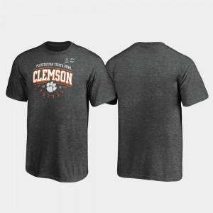 Clemson Tigers 2019 Fiesta Bowl Bound For Kids Tackle T-Shirt - Heather Gray